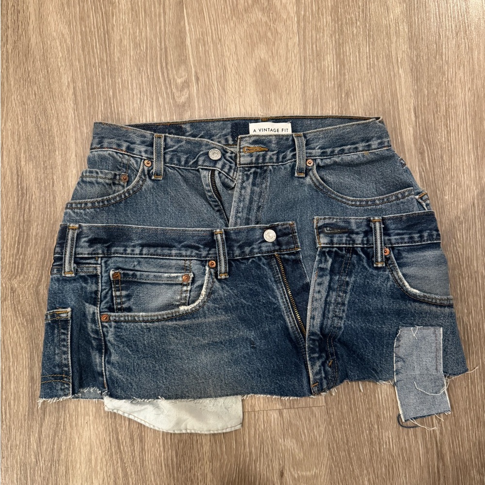 A Vintage Fit Reworked Skirt size M